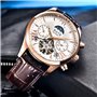 Gute Montre Homme,Mécanique Montre,Remontage Automatique Chronographe Montres,Classique d'affaires Montres,Hommes Marque De Casu