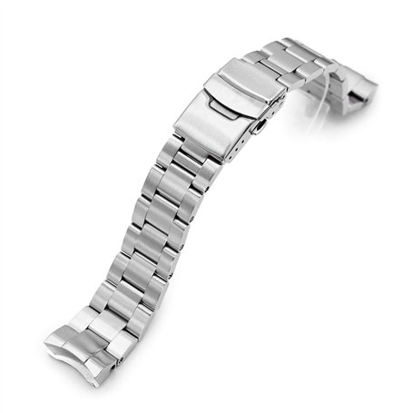 20mm Metal Band Montre Affichage Bracelet Acier Inoxydable Argent et Cadran SS201803B032