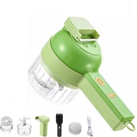 SIYANO Ensemble de coupe-légumes électrique 4 en 1 multifonction