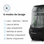 Baby Brezza - Lave-biberons Bottle Washer Pro Noir - lave, stérilise et sèche automatiquement biberons et accessoires de tire-la