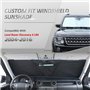 Pare-soleil pliable pour pare-brise de voiture compatible avec Discovery 4 LR4 2004-2016 Pare-soleil pour fenêtre avant de voitu