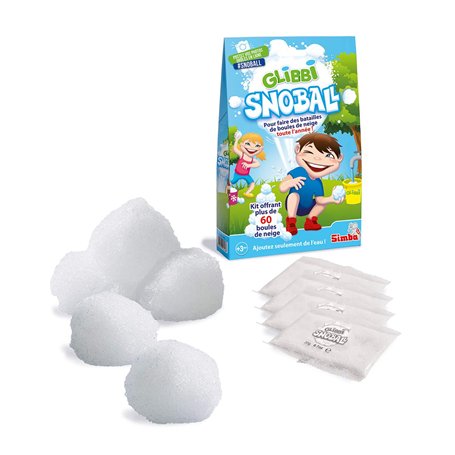 Smoby / Simba France - 105953183002 - Glibbi Snoball - Jeu d'Extérieur - Boules de Neige