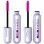 Maybelline New-York - Mascaras Effet Extension de Cils - Longueur & Volume - Tenue 24H - The Falsies Surreal - Noir - Lot de 2 x