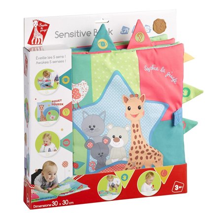 Sophie la Girafe - Fresh Touch - Livre d'éveil Sensitive Book