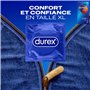 Durex - Lot de 10 préservatifs Nude XL et 12 préservatifs Classic Jeans XL