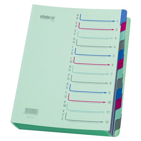 Extendos 42.1205 Trieur 12 compartiments Vert