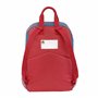 Viquel - Sac à dos enfant Mini Pompier - sac à dos maternelle 1 compartiment bleu et rouge