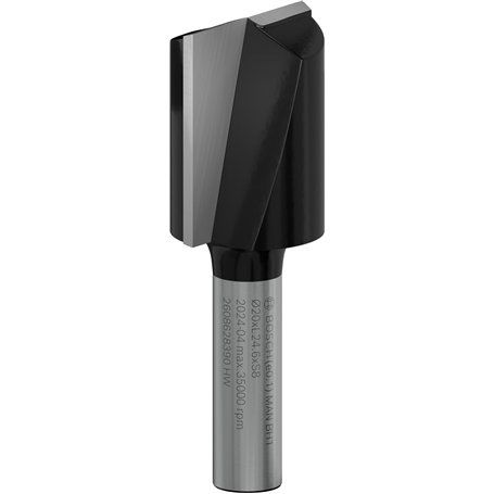 Bosch Accessories 2 608 628 390 Fraise 8 mm 20 x 25 x 56 mm Gris