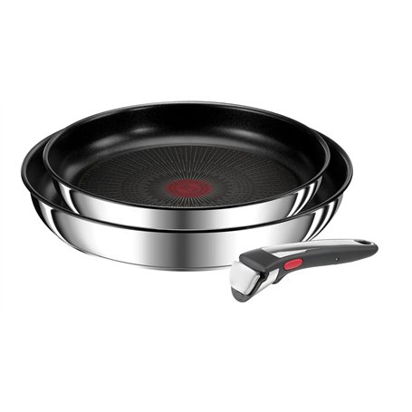 Tefal Ingenio Lot de 2 poêles 24/28 cm + poignée amovible