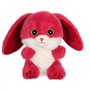 Peluche - GIPSY TOYS - Lapin CUTYDOOS 13 CM - couleur framboise - RUBY