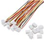 TuToy 10 Ensembles De Connecteurs À 4 Broches Mini Micro Jst 1,5 Mm Zh Avec Câbles De 150 Mm