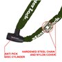 Master Lock 8022EURD Chaîne Antivol Vélo avec Serrure à Clé, 60 cm Chaîne, Vert