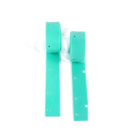 Distri+ - Kit raclette gomme verte compatible pour autolaveuse NUMATIC TT4045