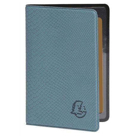 Exacompta - 5105642E - Porte-cartes Kaa - 7 x 10 cm - Coloris bleu-vert