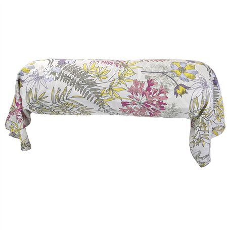 Linnea Taie de traversin 200x43 cm Satin de Coton ANAÏS Multicolore