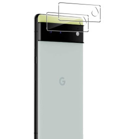 PHONILLICO Protection Caméra pour Google Pixel 6 Pro [Lot de 2] Verre Trempé Transparent Lentille Appareil Photo Arrière Film Pr