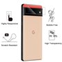 PHONILLICO Protection Caméra pour Google Pixel 6 Pro [Lot de 2] Verre Trempé Transparent Lentille Appareil Photo Arrière Film Pr