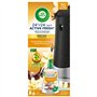 Airwick Desodorisant Maison Spray Automatique Sans Gaz Active Fresh - 1 Diffuseur + 1 Recharge Parfum Vanille & Beurre de Karité