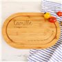 CADEAUX.COM - Planche à Découper Ovale Personnalisable en Bois - Mes petits amours - Idée Cadeau Personnalisé Avec Prénom et Mes