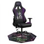 Subsonic DC Comics Joker - Tapis de Sol Gamer Antidérapant pour Siège ou Chaise Gaming - 1 m x 1m