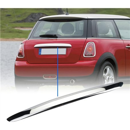 Pro-Plip poignée de coffre arrière hayon compatible pour Cooper Mini R56 R57 R59 R60 R61 R55 R58 One Blanc Chrome Brillant 51132