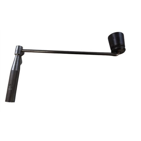 KD89 Clé manivelle de comtoise N°13 pour carré de 5.00mm - Fabriquée en France - Artisanale