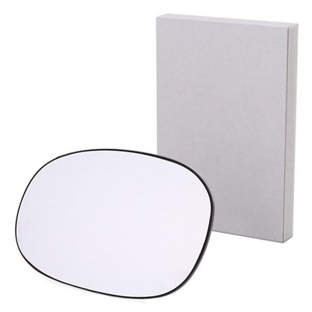 Glace de Rétroviseur Extérieure avec support pour côté conducteur (AVANT GAUCHE) compatible pour C2 C3 Xsara Picasso 1007 206 et