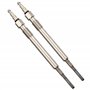 (Lot de 2) Bougie de préchauffage compatible pour A3 A4 A6 Golf 5 Altea Caliber Compass Grandis Outlander 2