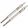 (Lot de 2) Bougie de préchauffage compatible pour A3 A4 A6 Golf 5 Altea Caliber Compass Grandis Outlander 2,0 tdi 136 140 2,0l C