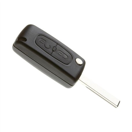 JONGO - Coque de Clé avec Lame Compatible avec Peugeot 207