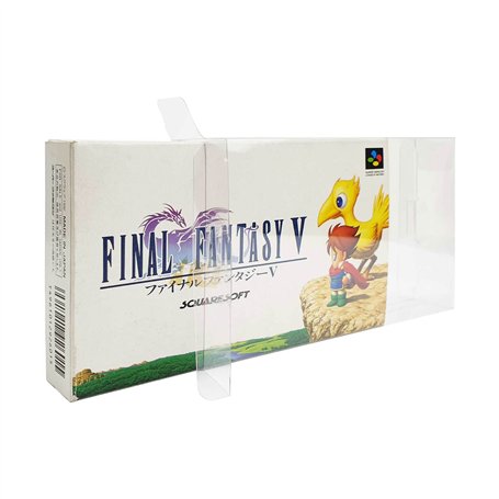 Link-e : 10 X Boitier de protection plastique pour boite de jeu compatible avec console Super Famicom