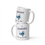 L'Esprit Des Anges Tasse-Mug Cadeau Chat Humour Intelligence Artificielle - Le Chat GPT n'est pas un Félin - Original Amusant Ma