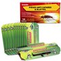 Piege cafard (10 pièces) - Pièges à Colle Anti Cafards Puissant - Répulsifs à Insectes Non Toxique Rapide & Efficace Anti Blatte
