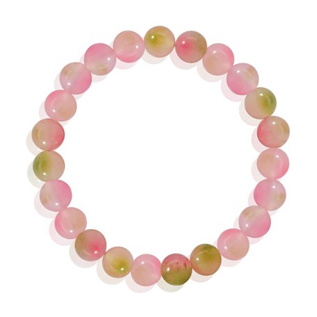 Maison Dianie Braelete en Pierre Naturelle 8MM Pierres précieuses Elastique Bracelet Perle homme et femme Protecion Healing Ener