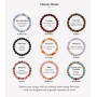 Maison Dianie Braelete en Pierre Naturelle 8MM Pierres précieuses Elastique Bracelet Perle homme et femme Protecion Healing Ener
