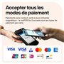 myPOS Carbon Terminal de paiement portable avec imprimante │ Résistant aux chocs et à l'eau │ Règlement instantané │ Pas de cont