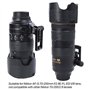 iShoot Collier d'objectif de rechange pour trépied compatible avec Nikon AF-S 70-200 mm f/2.8E FL ED VR, AF-S 500 mm f/5.6E PF E