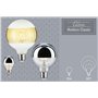 Paulmann 28667 Ampoule LED à filament avec miroir de tête Argenté chaud 2700 K E14 4,8 W