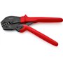 Knipex Pince à sertir également pour prise à deux mains brunie, avec gaines en plastique antidérapantes 250 mm 97 52 05