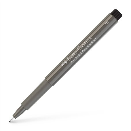 FABER-CASTELL 167273 - Stylo à encre de Chine Pitt Artist Pen - Pointe fine - Largeur de ligne F - 0