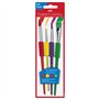 Faber-Castell 205074 - Set de peinture avec gobelet d'eau et pinceau, 5 pièces, pour l'école et les loisirs