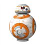 Ravensburger - Puzzle 3D Ball - Star Wars BB8 - À partir de 8 Ans - 104 pièces numérotées à Assembler sans Colle - Accessoires d