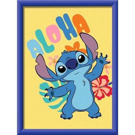 Ravensburger 23767 Peinture par numéros 23767-Disney Stitch pour Enfants à partir de 9 Ans