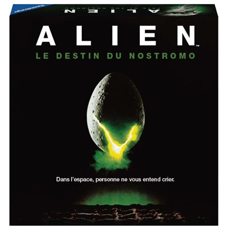 Ravensburger - Alien Le Destin du Nostromo - Jeu de société Famille et Adulte - Jeu de stratégie et coopératif- 1 à 5 Joueurs dè