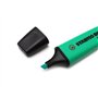 STABILO Lot de 3 Surligneurs BOSS ORIGINAL Rechargeable Pte Biseautée 2-5 mm Turquoise