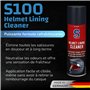 Dr. Wack - S100 Nettoyant pour Rembourrage de Casque 300 ML - Nettoyage en Profondeur Efficace de l'intérieur du Casque de Moto 