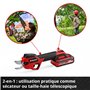 Einhell Professional Sécateur sans fil GP-LS 18/28 Li T BL-Solo Power X-Change (18 V, manche télescopique pour taille à 3,8 m de