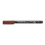 Staedtler Lot de 10 313-7 Marqueur permanent Marron