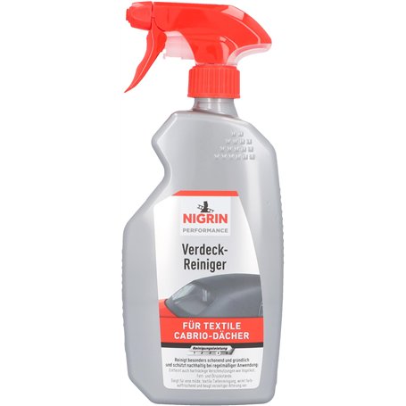 NIGRIN 74182 Nettoyant pour capot décapotable 500 ml