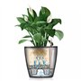 Jardiniere - LECHUZA - Classico 35 LS ALL-IN-ONE - Blanc brillant - Systeme d'irrigation - 13 L